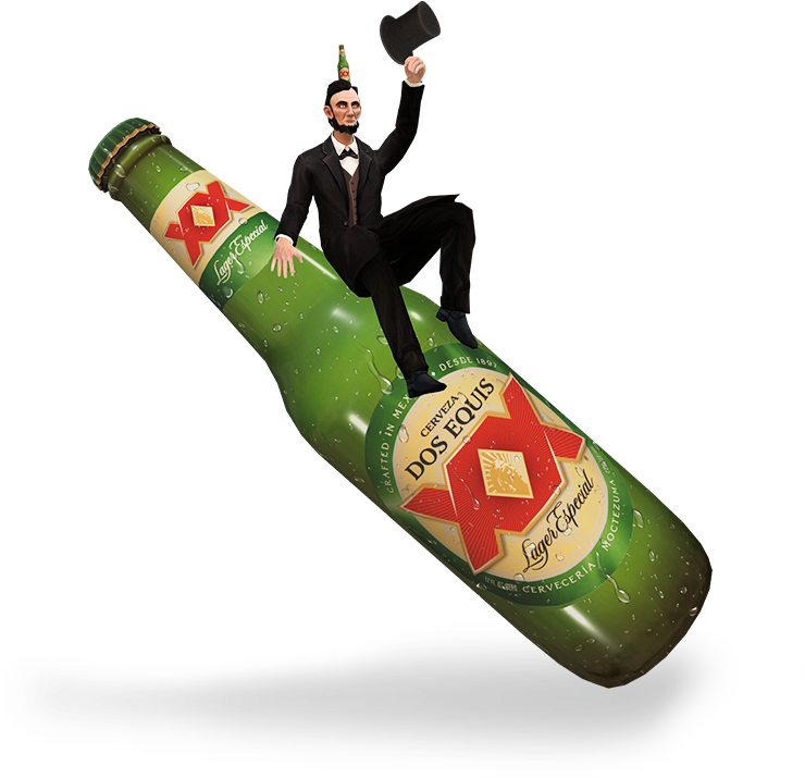 An Ar Experience That Will Rewrite History - Beer Bottle (850x840), Png Download