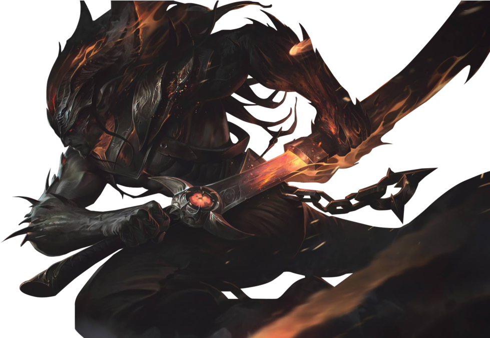 Banner Black And White Stock Nightbringer By Uberwild - Nightbringer Yasuo Render (1184x675), Png Download