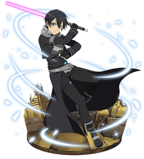 I Made This Because It Was The Only Main Kirito Outfit - Sao Fatal Bullet Kirito (600x568), Png Download