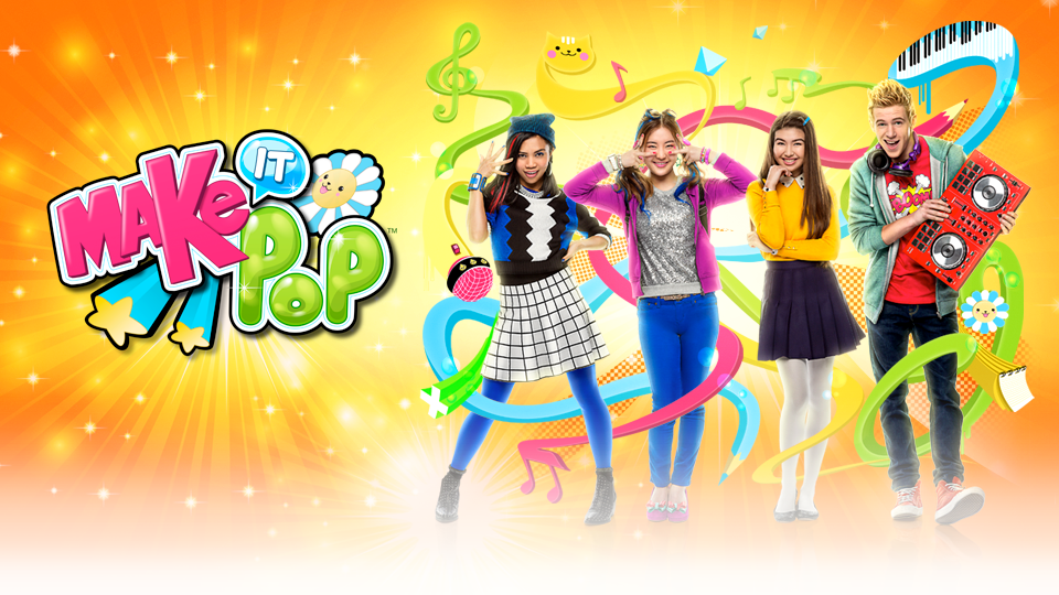 Make It Pop Cast Stars Characters Nickelodeon Asia - Xo-iq / Make It Pop, Vol. 2 (960x540), Png Download