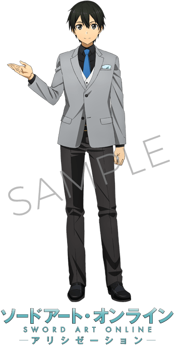 Sword Art Online (500x700), Png Download