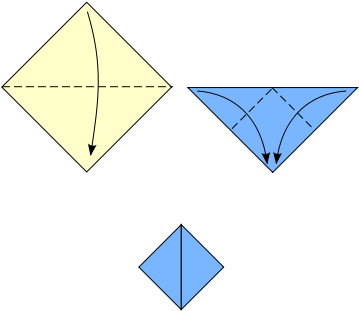 How To Make An Origami Samurai Helmet - Make A Helmet Base Origami (400x400), Png Download