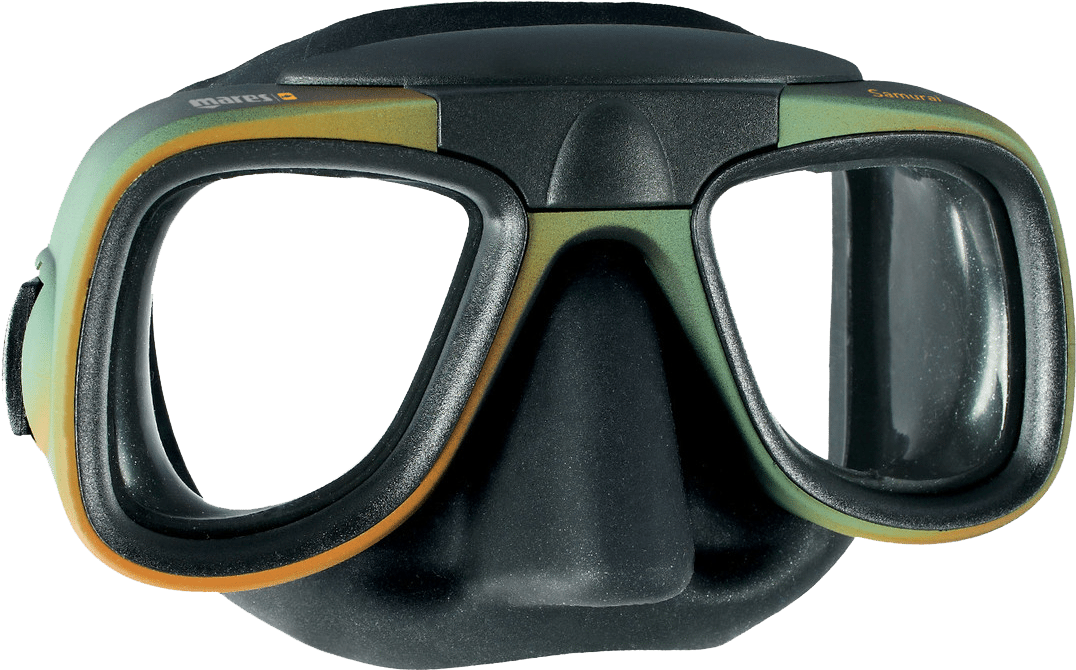 Mares Samurai Mask - Mares Samurai Black Silicone (1300x1300), Png Download