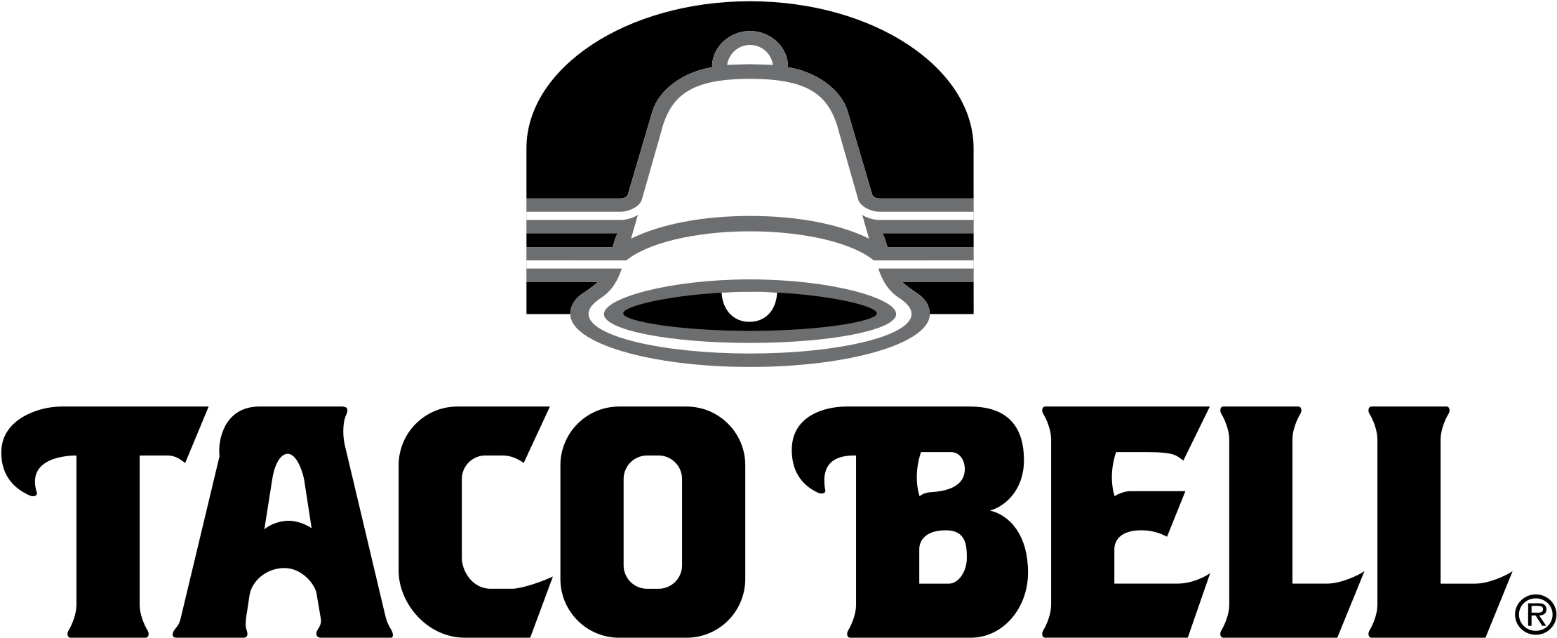 Free Vector Taco Bell Logo - Taco Bell Logo Vector (762x312), Png Download