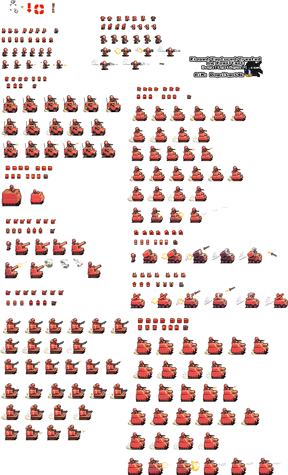 Click To View Full Size - Pixel Art Advance Wars (950x1560), Png Download