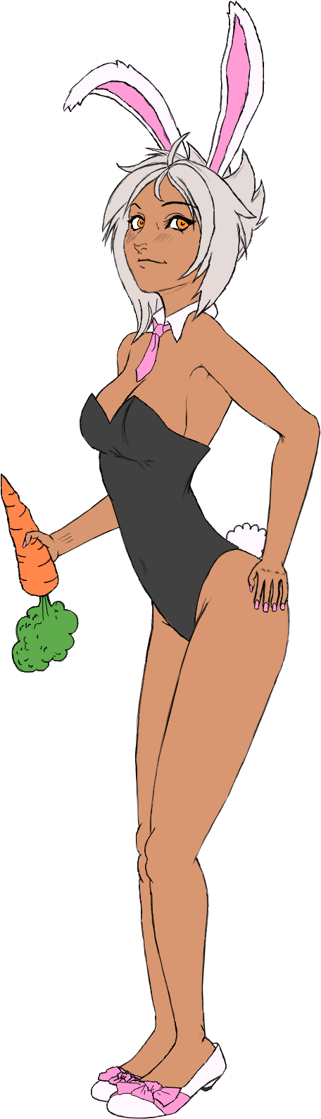 Riven - Cartoon (610x1800), Png Download