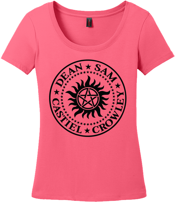 Supernatural Anti-possesion Necklace Circle Charm (638x720), Png Download