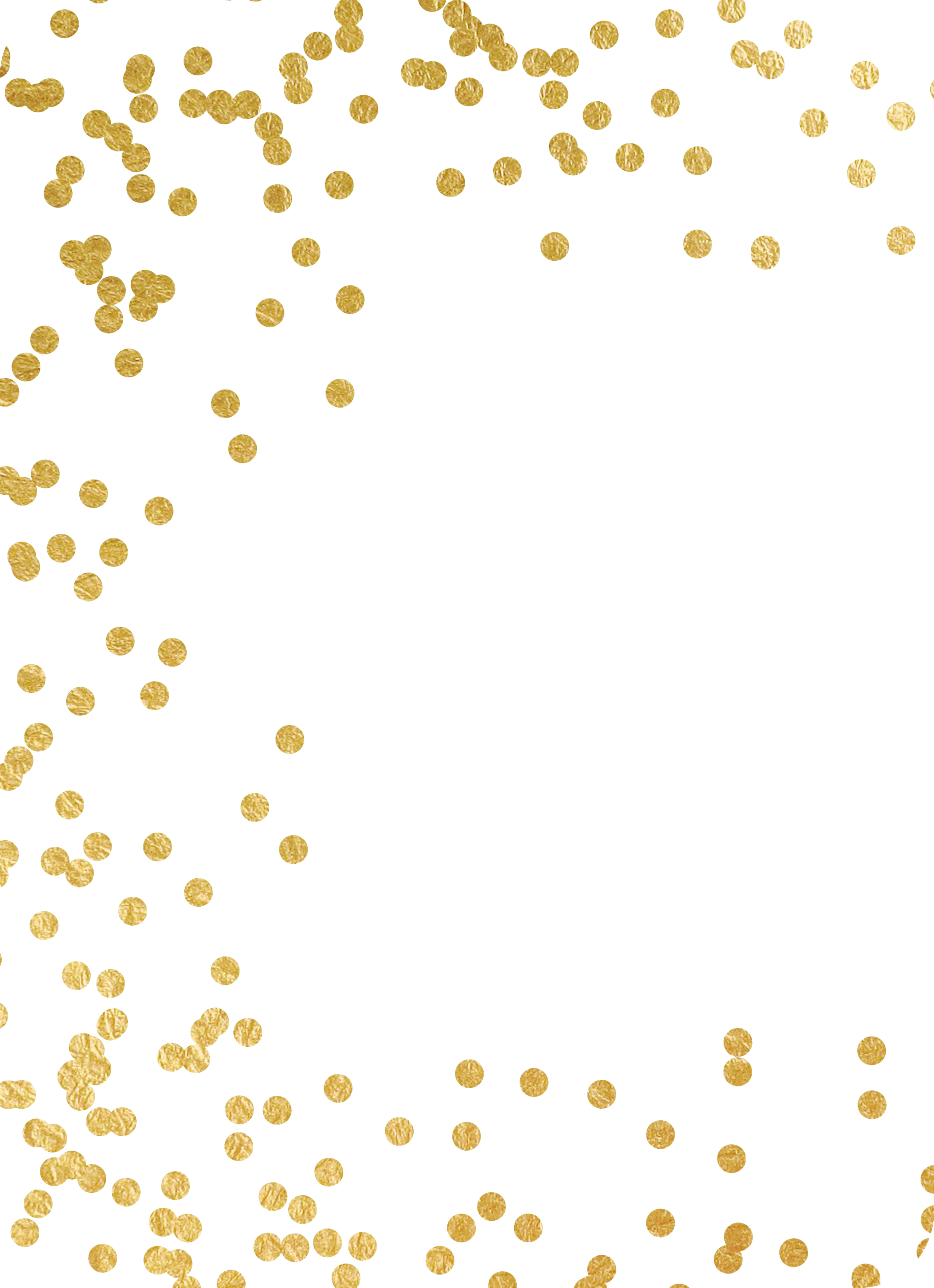 Stargold Confetti Background Png (2777x3827), Png Download
