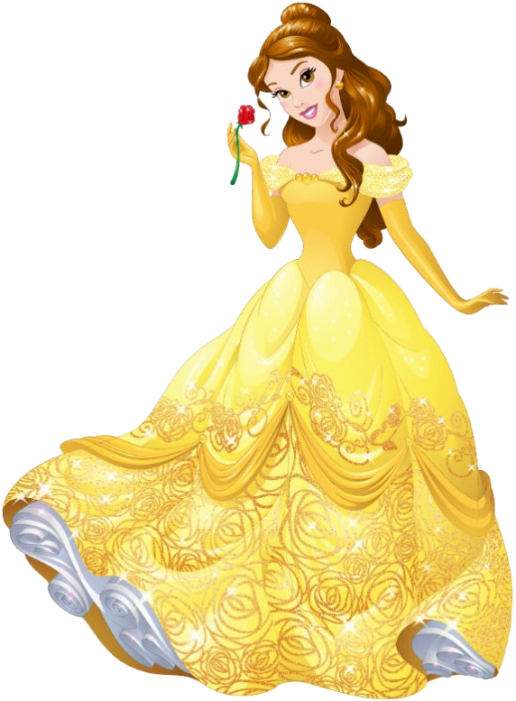 Picture Download Belle Transparent Original - Disney Princess Belle Png (589x797), Png Download