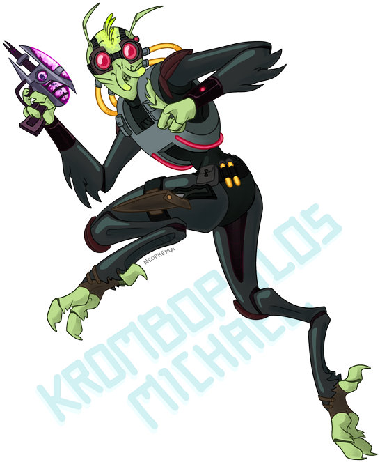 Cjsdgnluyaaly0p - Rick And Morty Gromflomite (600x720), Png Download