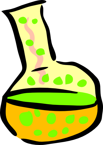 Smart Start Beaker Clip Art - Science Chemical Clipart Png (426x600), Png Download