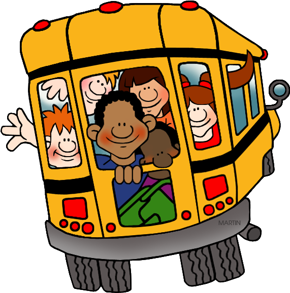 School Bus Clipart - School Bus Clip Art (589x610), Png Download