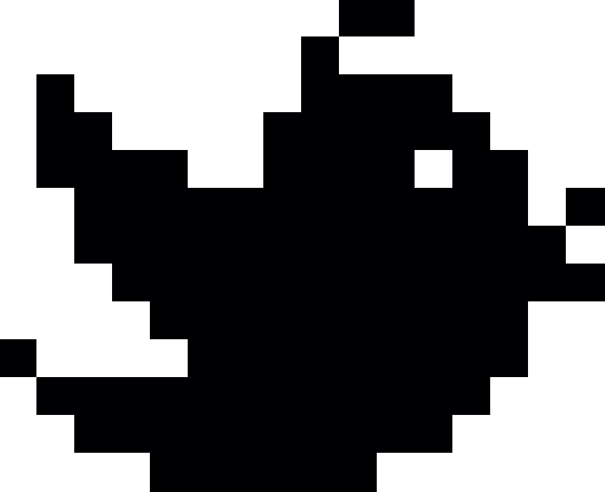 Ins Twitter Icon 01t 882 - Twitter Logo Pixel Png (880x715), Png Download