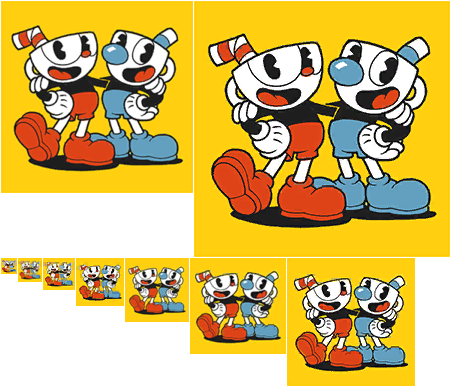 Icon - Cuphead (xbox One) - Digital Download (451x387), Png Download