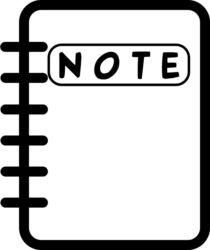 Notepad Comments - Png For Notepad Drawing (825x980), Png Download
