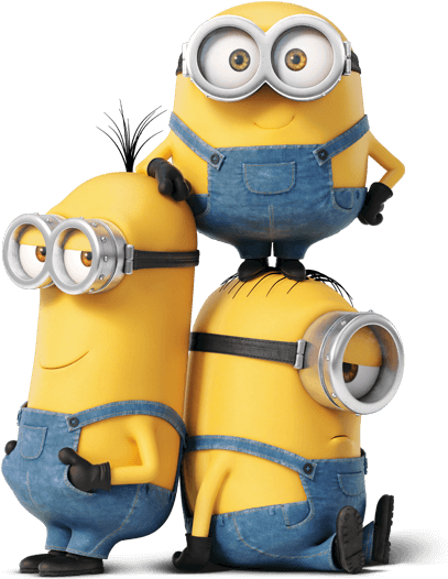 At The Movies - Happy Birthday Minions Sound Card (418x527), Png Download