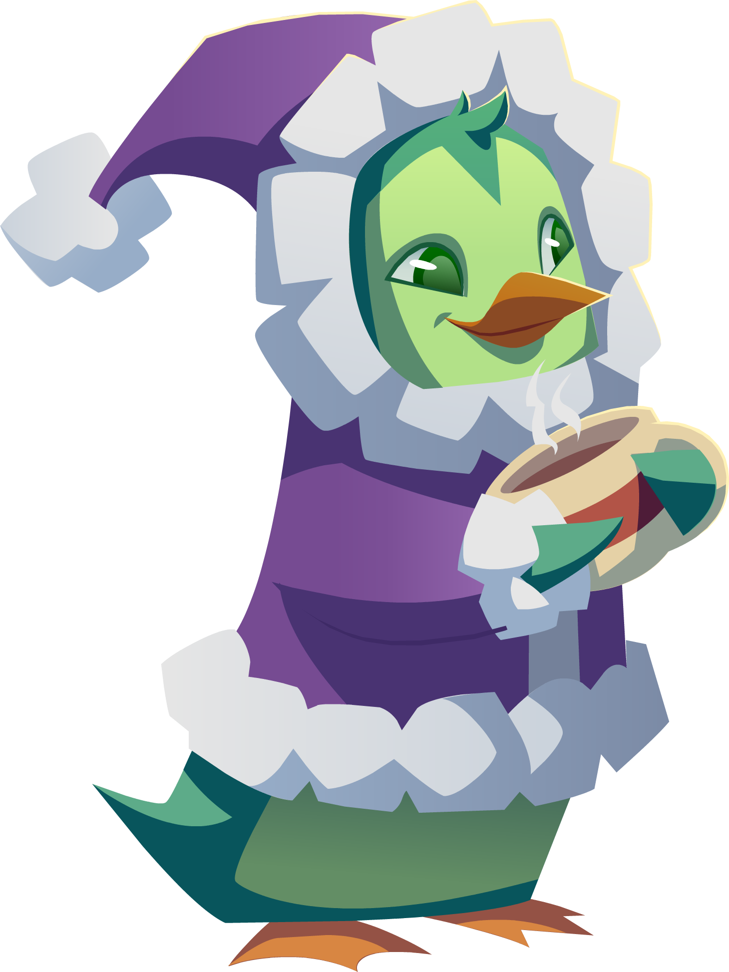 Cold Penguin - Pinguino Animal Jam Png (1460x1947), Png Download