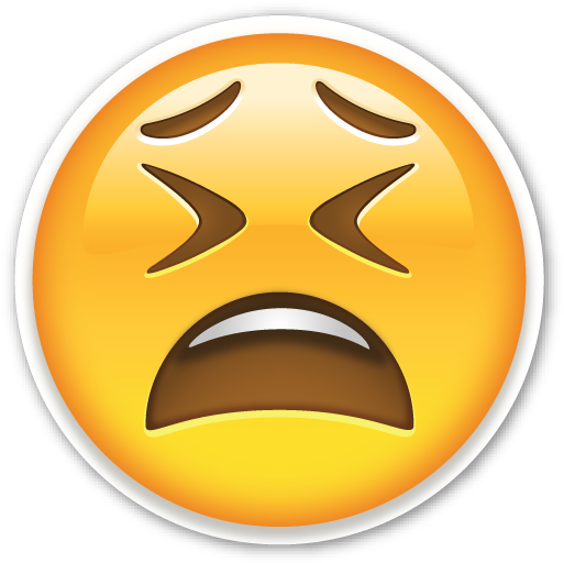 Sad Emoji Png Free Download - Emoji Ugh (528x528), Png Download