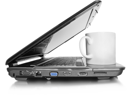 Laptop - Netbook (458x332), Png Download