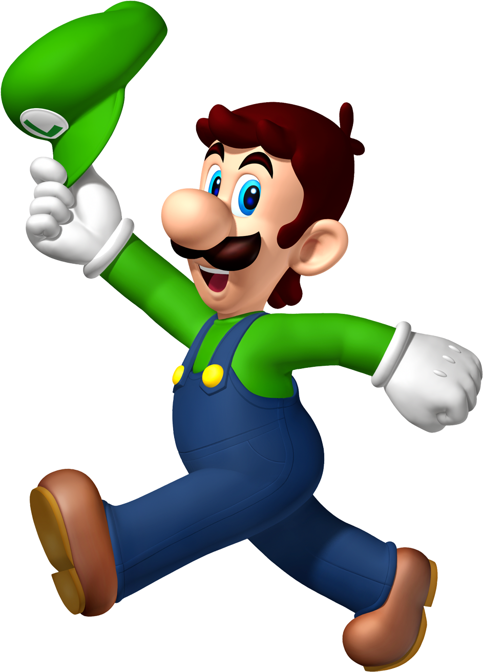 Luigi Png Clipart - Luigi Png (547x734), Png Download
