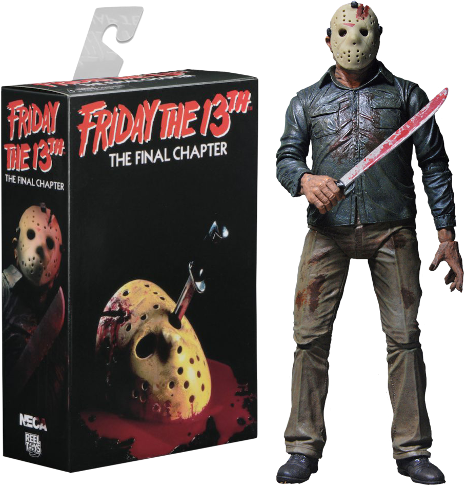 Friday The 13th Part - Friday The 13th 7′′ Scale Action Figure ‐ Ultimate (909x957), Png Download