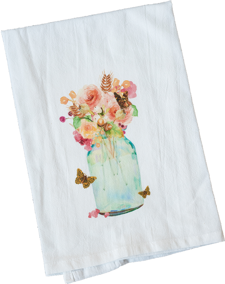 Fall Mason Jar - Bouquet (900x1136), Png Download