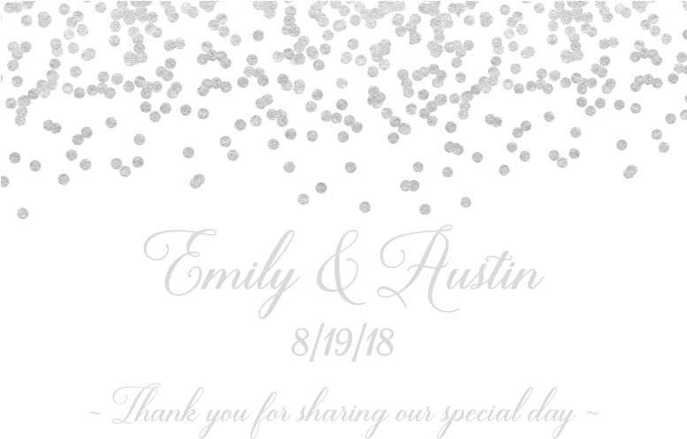 Silver Confetti - Guess How Many Kisses In The Jar Free Printable (776x518), Png Download