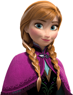 Anna Frozen Png - Frozen Anna Und Elsa (555x375), Png Download