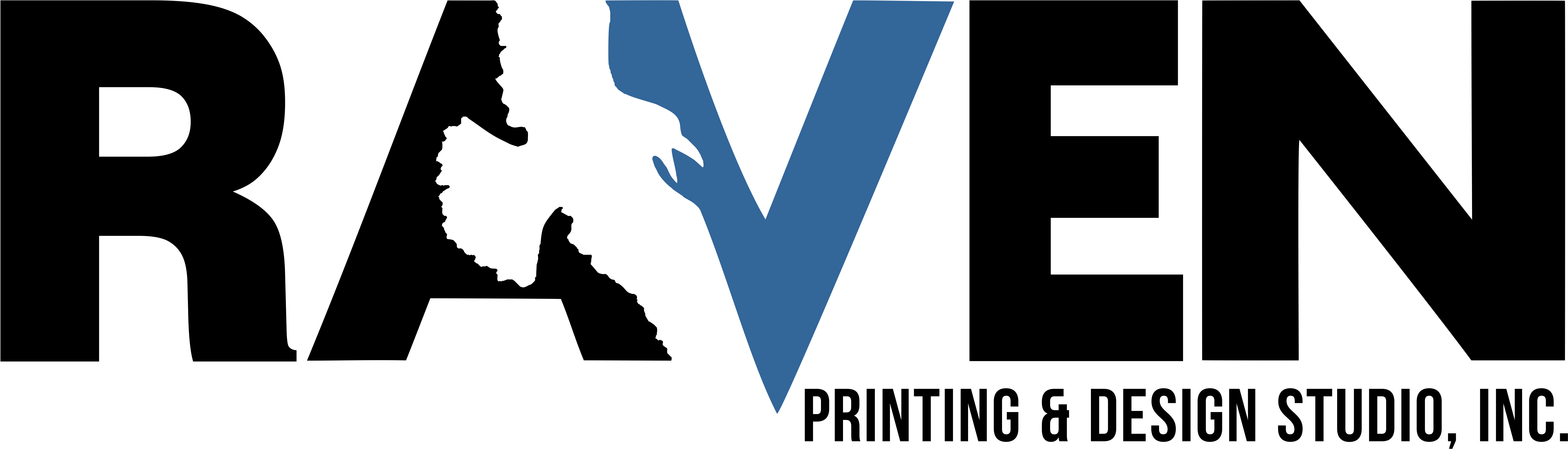 Raven (6191x2029), Png Download