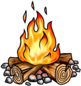 Campfire Clip - Welcome To Our Campsite - Camping Sign - Rv Sign (352x352), Png Download