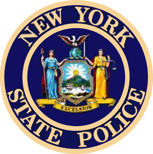 Seal Of The New York State Police - Ny State Trooper Badge (600x603), Png Download