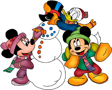 Disney Xmas Pictures - Disney Christmas Clipart (400x400), Png Download