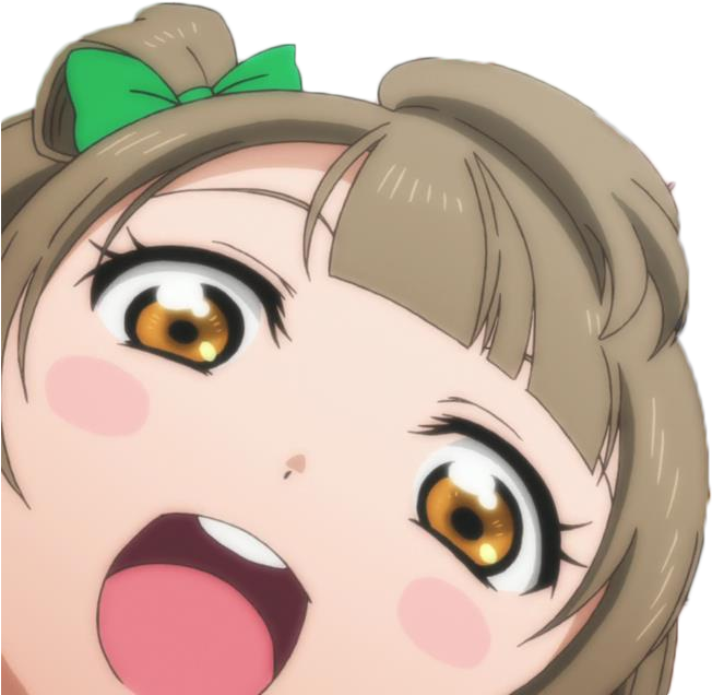 Kotori Minami Render Png Funny Face By Voidxprescott - Minami Kotori Png (704x720), Png Download