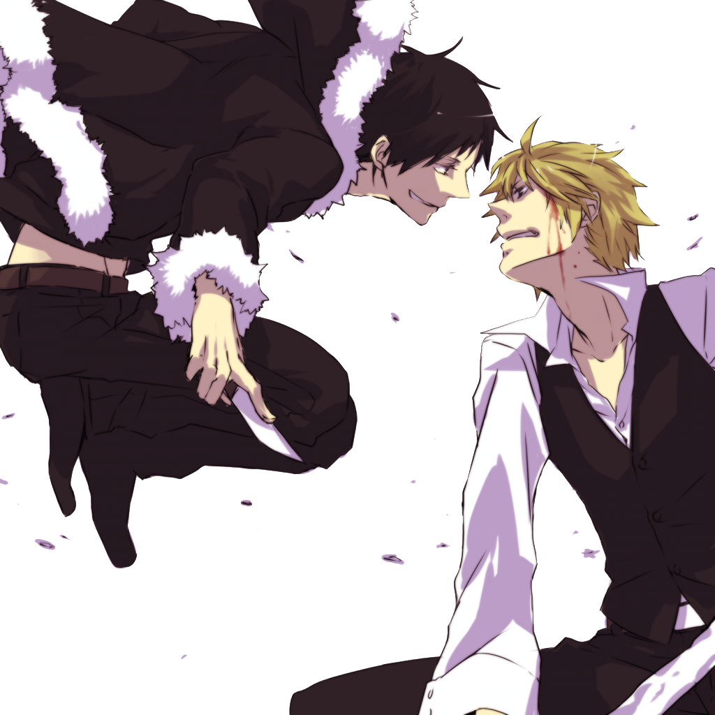 Engaging Target - Shizuo Heiwajima Transparent Izaya Orihara (1024x1024), Png Download