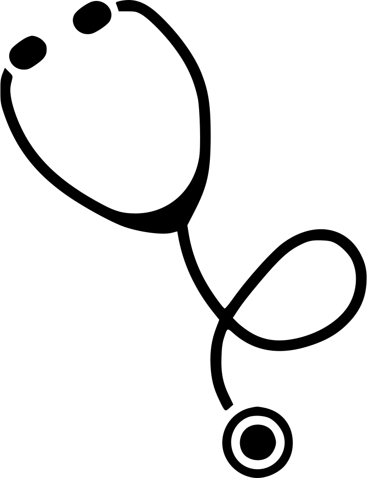 Stethoscope Drawing At Getdrawings - Clip Art Stethoscope Png (752x980), Png Download