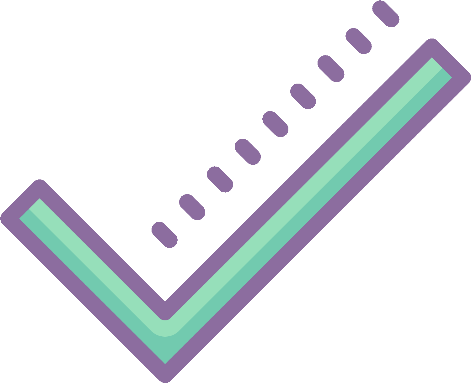 This Is A Very Simple Icon That Looks Just Like A Check - Icon (1600x1600), Png Download