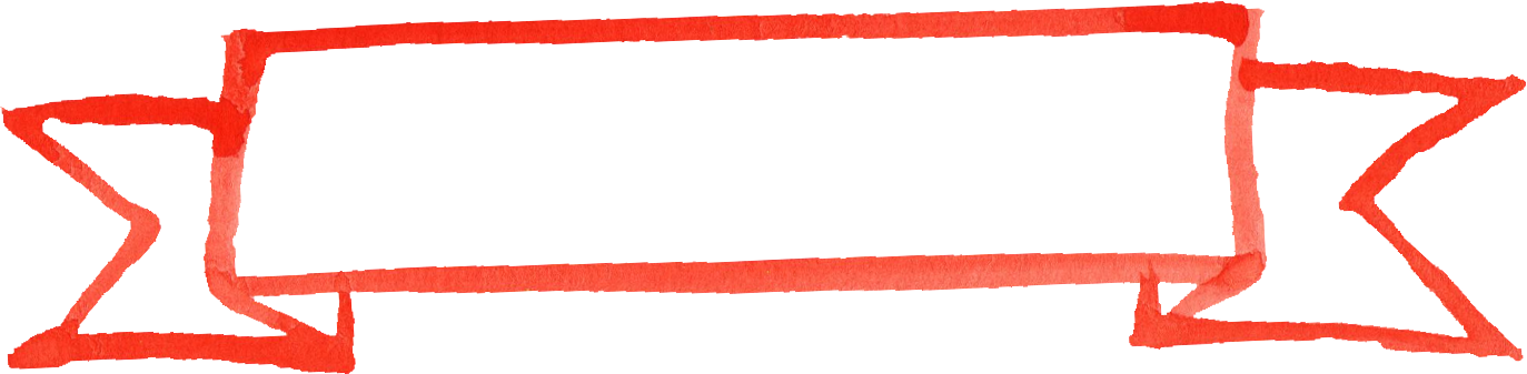 Orange Watercolor Banners - Banner Png (1373x337), Png Download