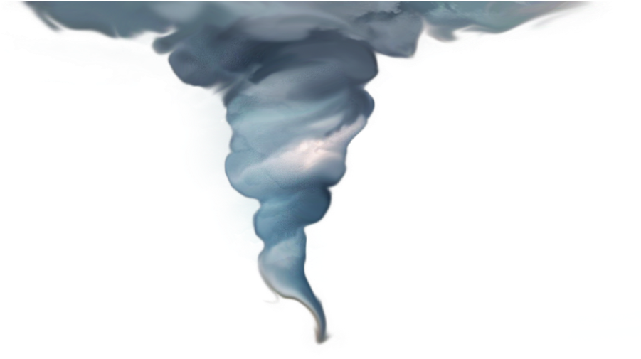 Tornado Png (900x563), Png Download