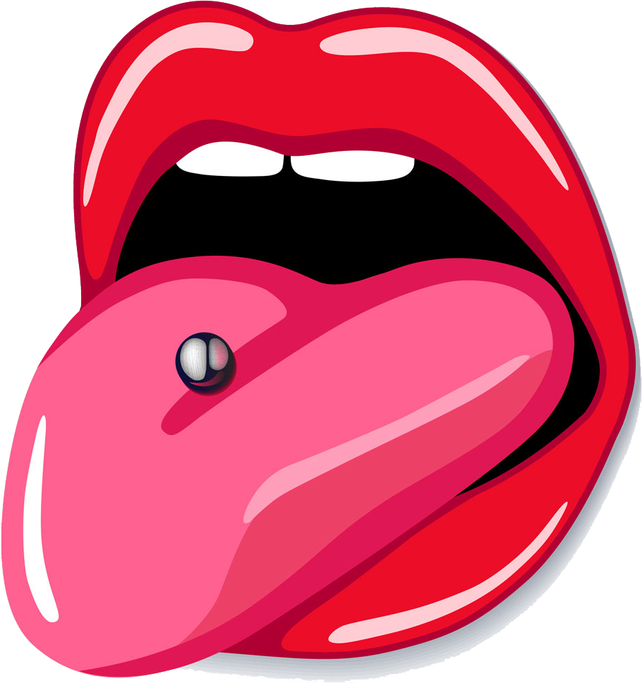 Human Tongue Png Image - Tongue Clipart (1024x1089), Png Download