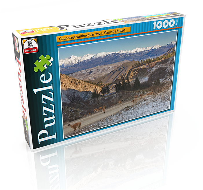 Puzzle Guanacos - Outcrop (700x700), Png Download