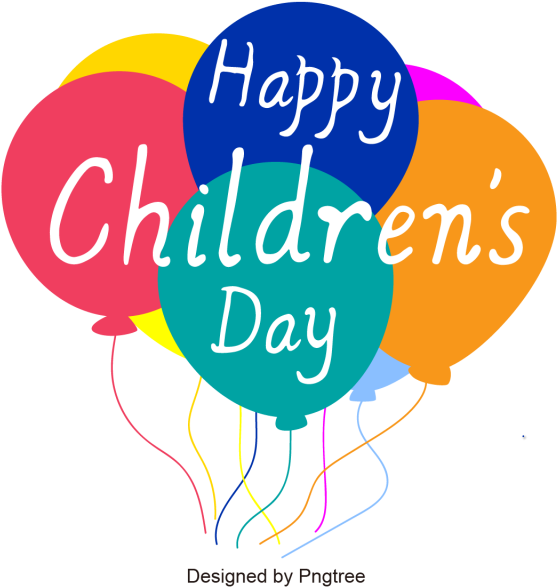 Happy Children's Day, Colorful Balloon, Ballchild Png - Happy Children's Day 2018 Png (640x640), Png Download