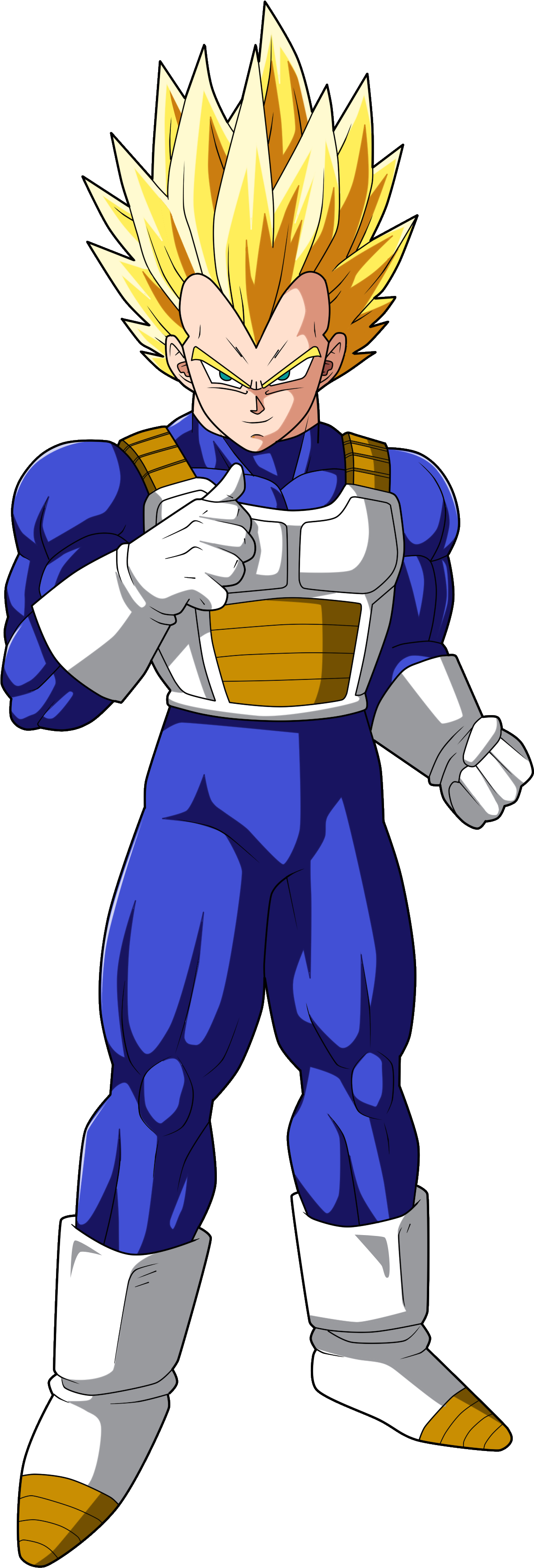 Vegeta Png File - Dbz Trunks Super Saiyan 2 (1741x3600), Png Download