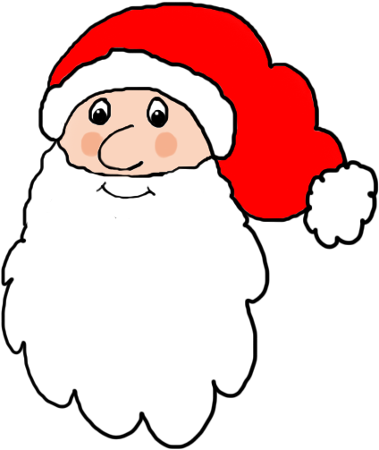 Png Stock Beard Clipart Small - Santa Beard Clip Art (490x532), Png Download