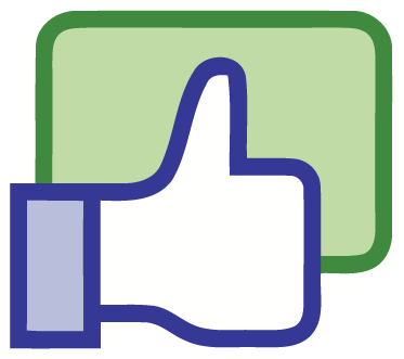 Facebook Like Button Vector - Logo Like Facebook Png (400x400), Png Download