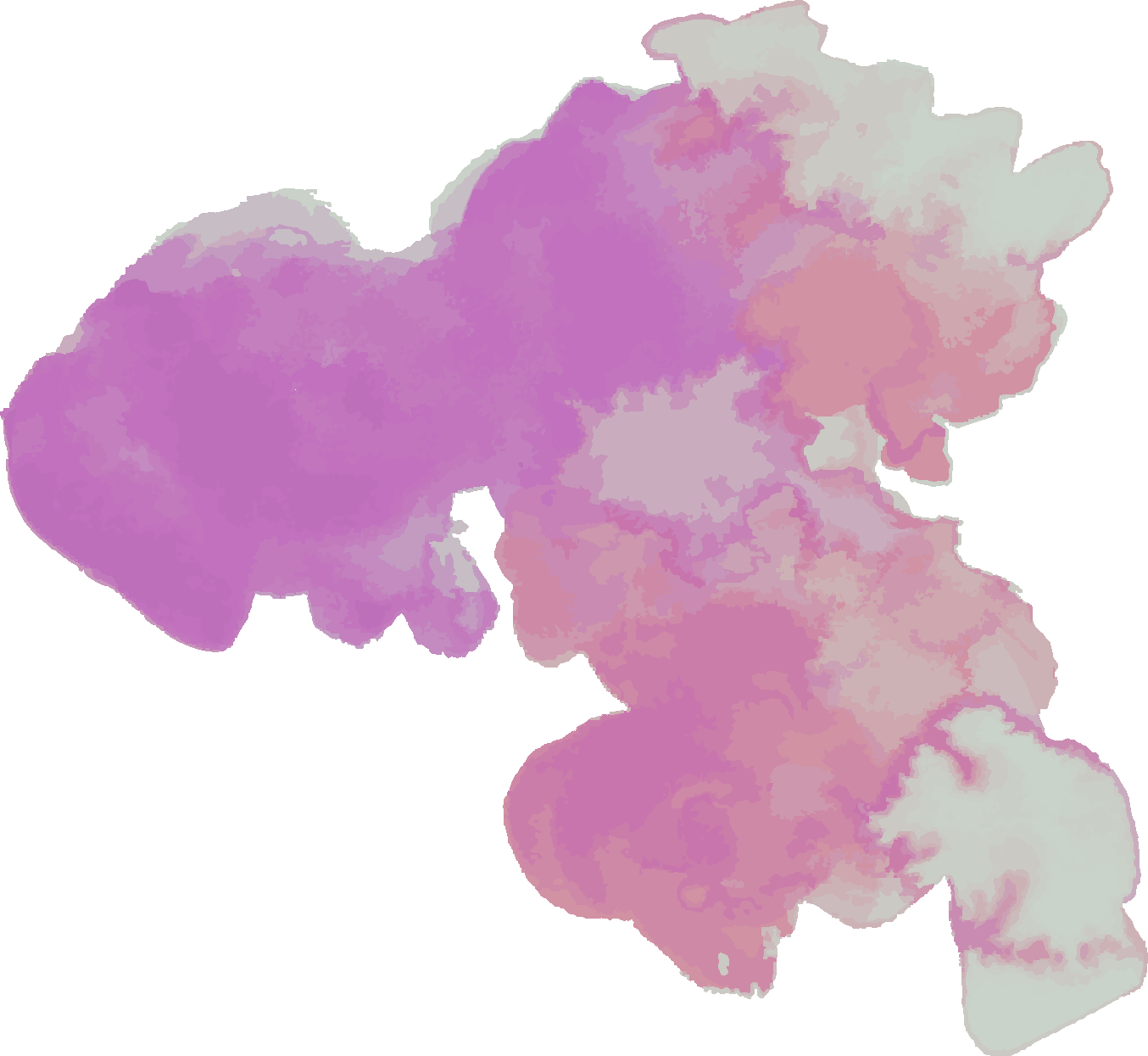 Watercolour Watercolor Splash Overlay Ftestickers - Manchas De Acuarela Png (1113x1024), Png Download