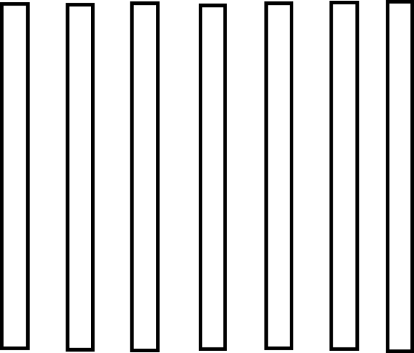 Picture Of Jail Bars - Prison Bars Clipart (600x511), Png Download