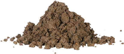 Pile Of Dirt Png Graphic Library - Soil (500x305), Png Download