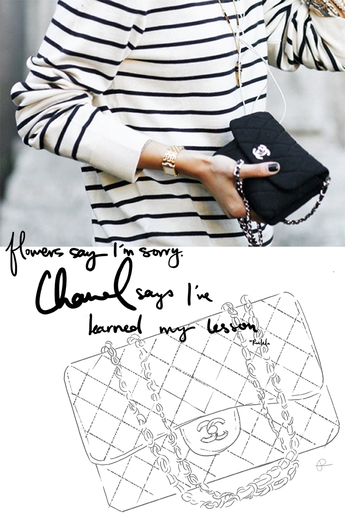Chanel Bag Obsession - Chanel (685x1020), Png Download