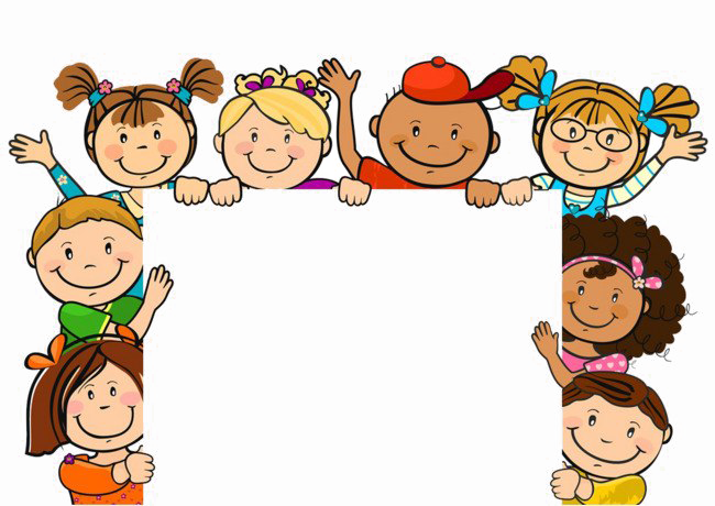 Children Moldura Happy Children Full Size Png Download Seekpng