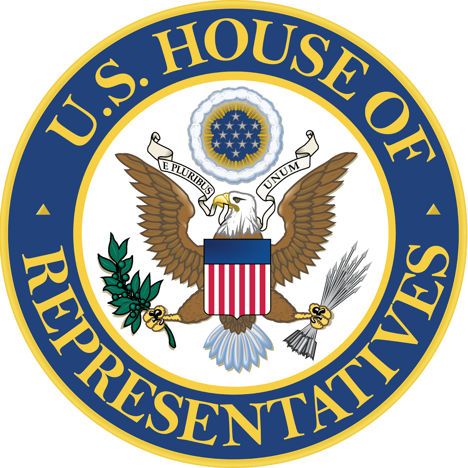 House Of Reps Seal (480x480), Png Download